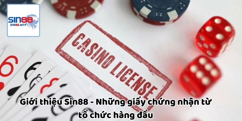 Giới thiệu cổng cược - Những giấy chứng nhận từ tổ chức hàng đầu