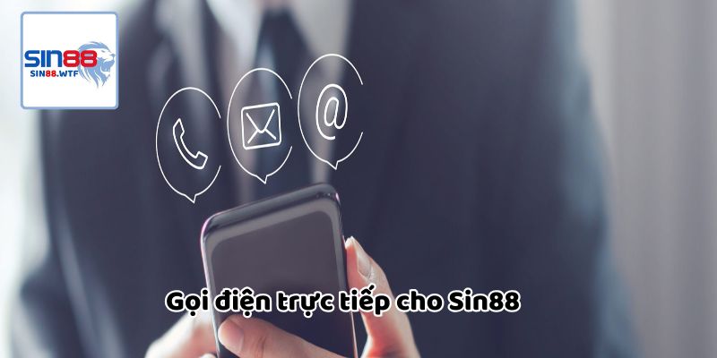 Người chơi có thể gọi điện trực tiếp cho bộ phận tư vấn